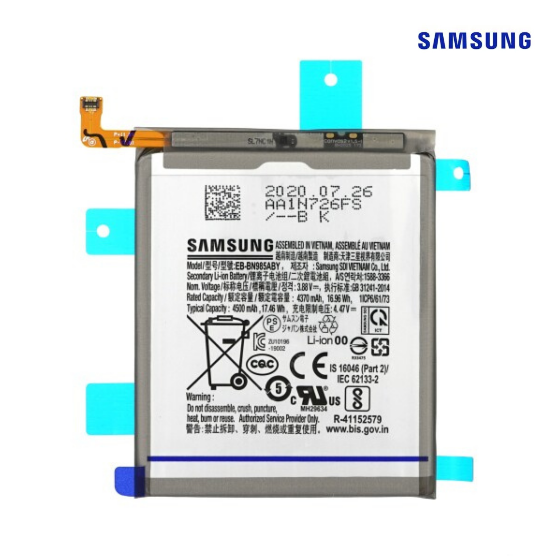NOTE 8 EB-BN950ABE 3300mAh BATTERY SERVICE PACK